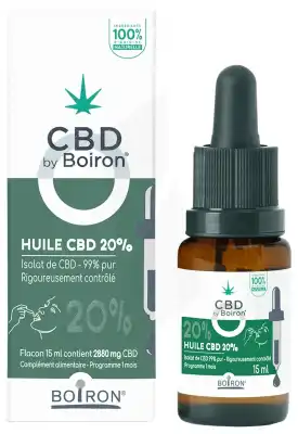 Boiron Cbd Huile Buvable 20 % Fl Cpte-gttes/15ml à Fontaines-Saint-Martin