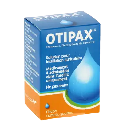 Otipax, Solution Pour Instillation Auriculaire à Paris