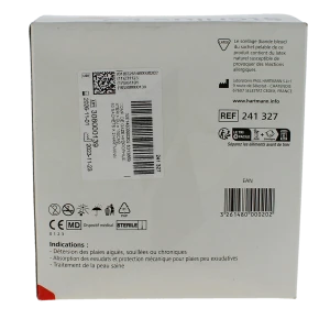 Sterilux Es Compr Gaze StÉrile 10x10cm 50sach/2