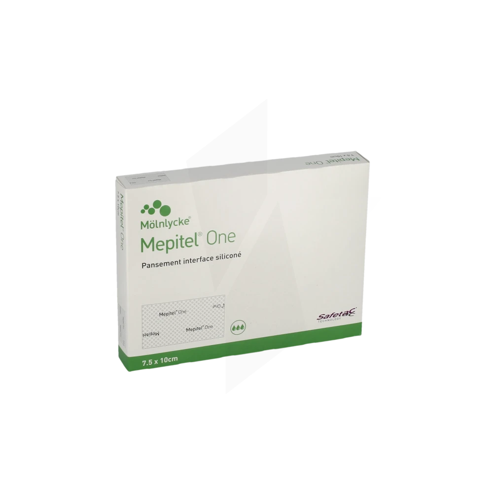Mepitel One – Medicazione Interfaccia In Silicone 7,5x10 Cm – Confezione Da 10 – Tecnologia Safetac