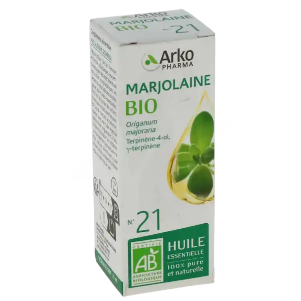 Arkopharma Huile Essentielle Bio N°21 Marjolaine Fl/5ml