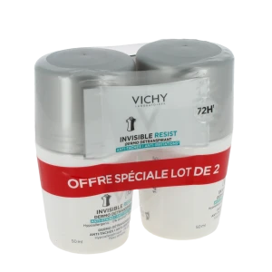 Vichy Déodorant Invisible Resist 72h 2roll-on/50ml