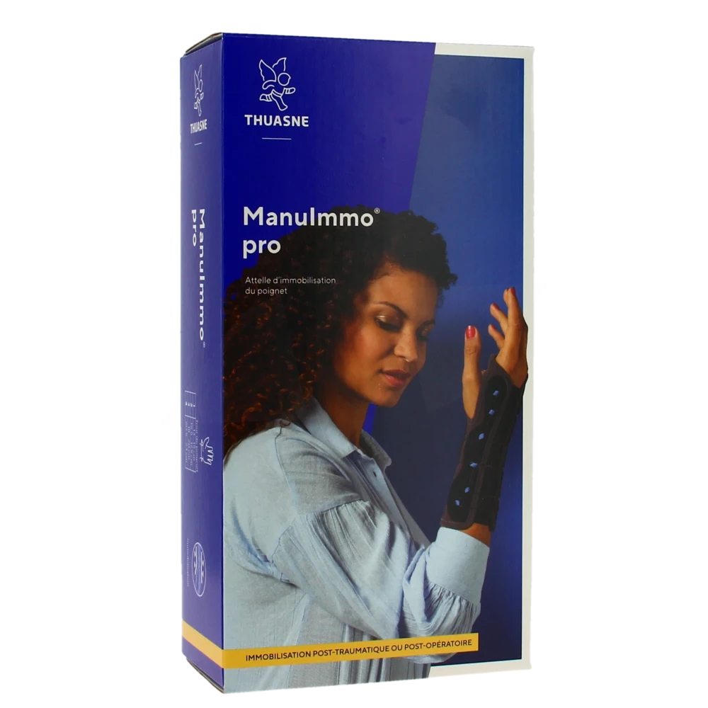 Manuimmo Pro Attelle Poignet Main Ambidextre Grise T2