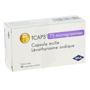 Tcaps 75 Microgrammes, Capsule Molle