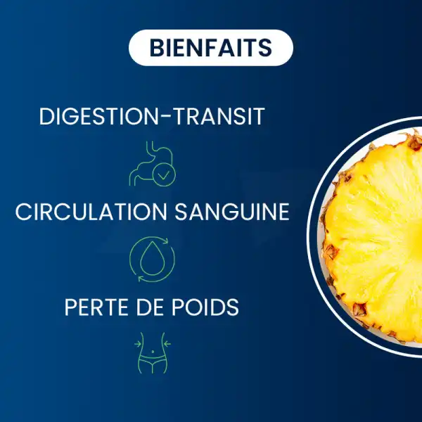 Dynveo Bromelaine Pure 5 000 Gdu Minimum 500mg 60 Gélules Drcaps™