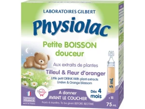 Physiolac Petite Boisson Douceur, Bt 15