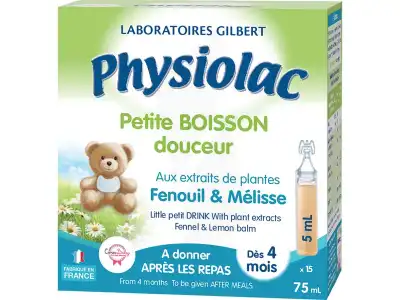 Physiolac Petite Boisson Douceur, Bt 15 à GAP