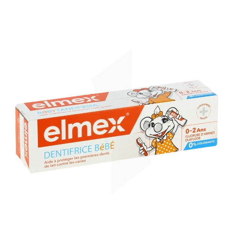 Elmex bébé dentifrice 0-2 ans 50 ml