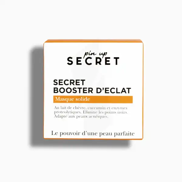 Pin Up Secret Secret Booster D'eclat Masque Solide 70g