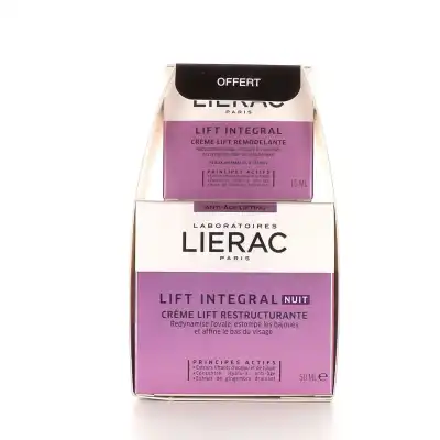 Liérac Lift Integral Crème Nuit Lift Restructurante Pot/50ml+jour 15ml à Libourne