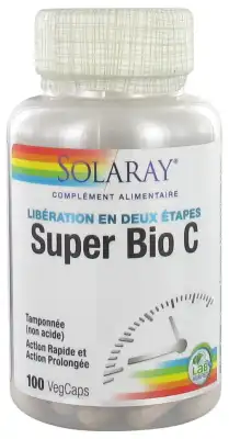 Solaray Super Bio C 100 Capsules VÉgÉtales à LIEUSAINT