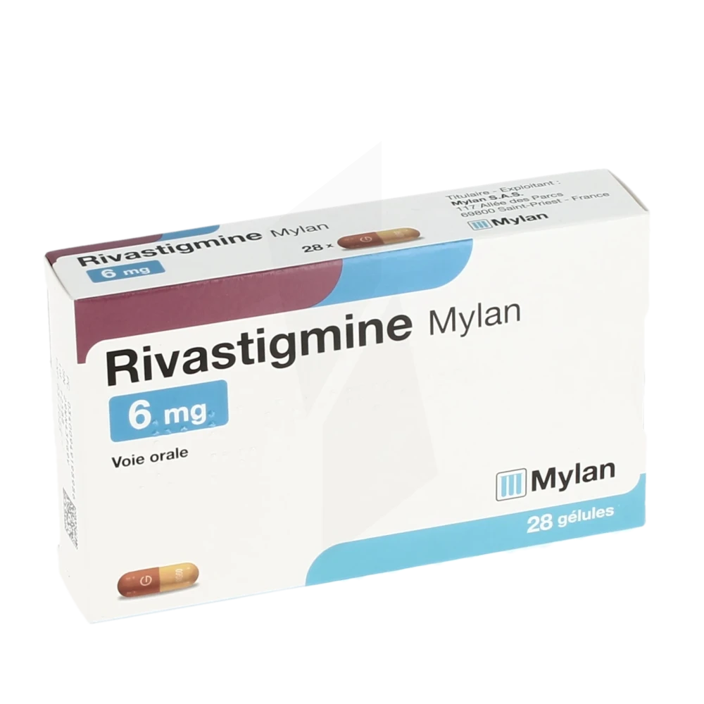 Rivastigmine Viatris 6 Mg, Gélule