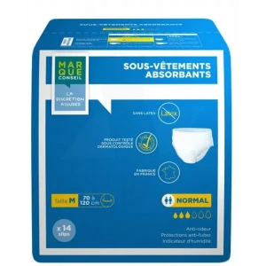 Marque Conseil Slip Absorbant Maxi Xl Sachet/14