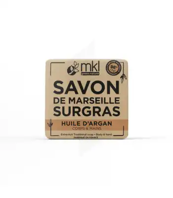 Mkl Savon De Marseille Solide Huile D'argan 100g à Mérignac