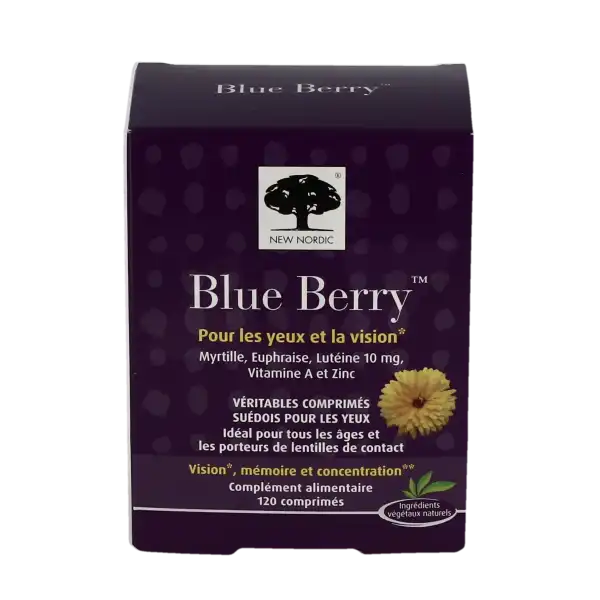 Blue Berry Comprimés Visée Oculaire B/120