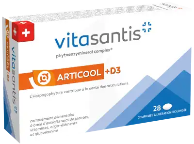 Vitasantis Articool + D3 Comprimés à Libération Prolongée B/28 à Wittenheim