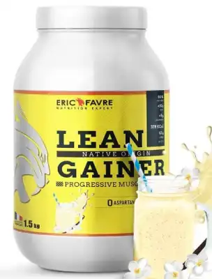 Eric Fav Lean Gainer Vanille 1,5kg à MARIGNANE