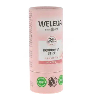 Weleda Déodorant Solide 24h Sensitive Stick De 50 G à CAMBLANES-ET-MEYNAC