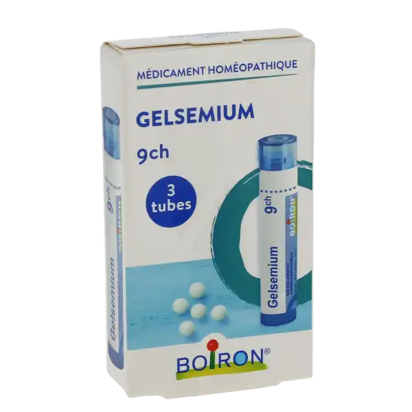 Boiron Gelsemium 9ch Granules 3 Tubes De 4 G