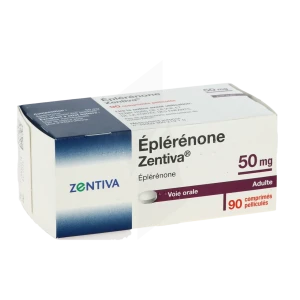 Eplerenone Zentiva 50 Mg, Comprimé Pelliculé