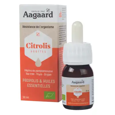 Aagaard Citrolis Solution Buvable Bio Fl Compte-gouttes/30ml à MARSEILLE