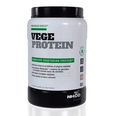 Nhco Nutrition Vege Protein Poudre Cappuccino B/750g à Toulouse