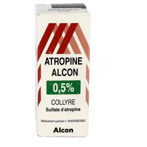 Atropine Alcon 0,5 Pour Cent, Collyre