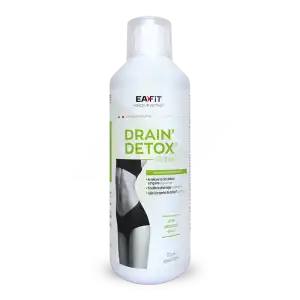 Eafit Drain'detox Solution Buvable Citron Fl/500ml à SEYNE-SUR-MER (LA)