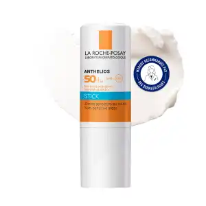 La Roche Posay Anthelios Crème Solaire En Stick Zones Sensibles Visage Spf50+ Sans Parfum Stick/9g à AIX-EN-PROVENCE