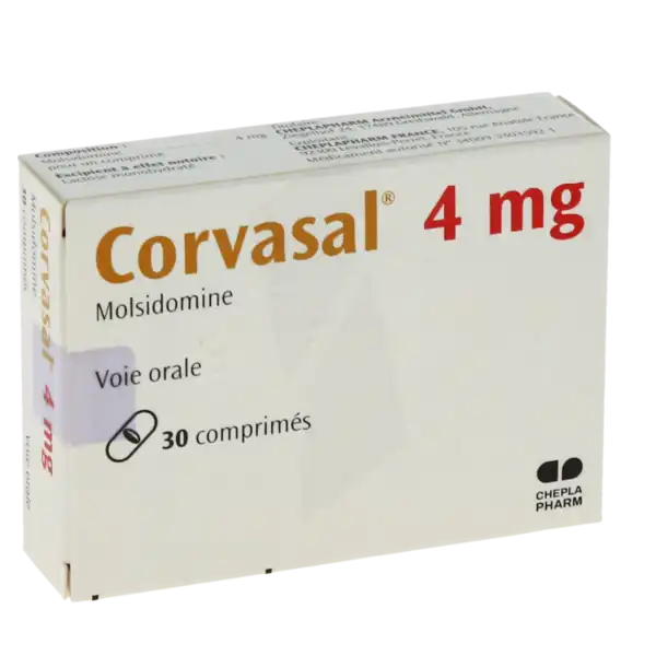 Corvasal 4 Mg, Comprimé
