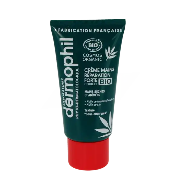 Dermophil Indien Cr Mains RÉparation Forte Bio T/75ml