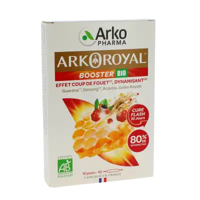 Arkoroyal Booster Solution Buvable Bio 10 Ampoules De 10 Ml à  JOUÉ-LÈS-TOURS
