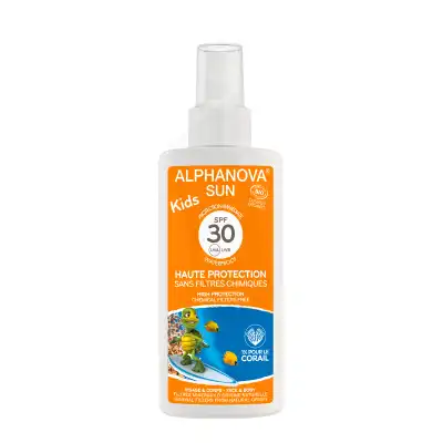 Alphanova Sun Bio Spf30 Spray Kids Fl/125ml à ANGLET