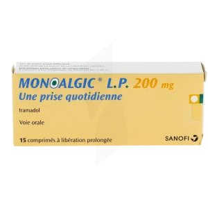 Monoalgic L.p. 200 Mg, Comprimé à Libération Prolongée (une Prise Quotidienne)