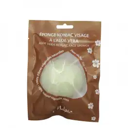 Béliflor Éponge Konjac Humide Aloé Véra Visage