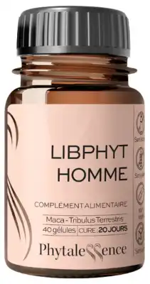 Phytaless Libphyt Homme Gélules B/40 à Sarrebourg