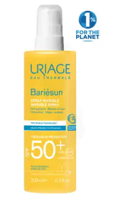 Uriage Bariésun Spf50+ Spray Invisible Non Parfumé Fl/200ml à NICE