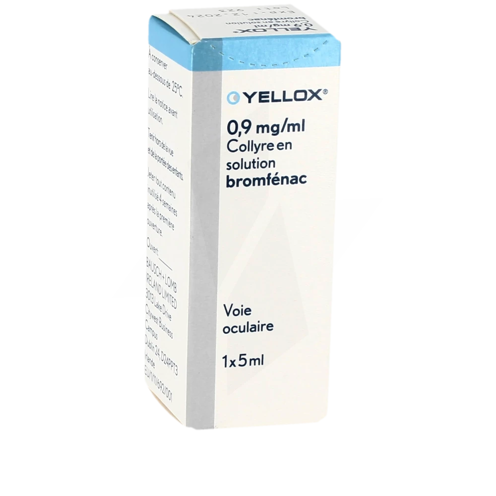 Yellox 0,9 Mg/ml, Collyre En Solution