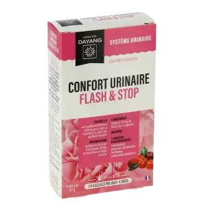 Dayang Confort Urinaire Flash & Stop 15 Gélules à Mourioux-Vieilleville