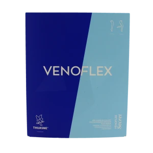 Thuasne Venoflex Secret 2 Bas Antiglisse Femme Beige Doré T3l-