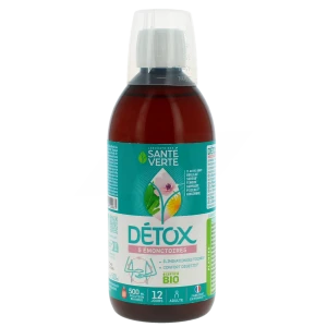 Santé Verte Solution Buvable Détox Bio Flacon De 500 Ml