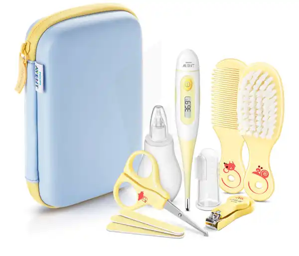 Avent Trousse De Soin Bleu/jaune