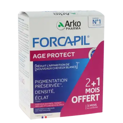 Arkopharma Forcapil Age Protect Comprimés Boîte De 90 à SAINTE-FLORINE