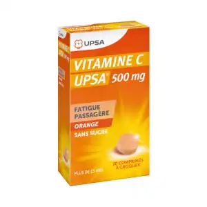 Vitamine C Upsa 500 Mg, Comprimé à Croquer à Embrun