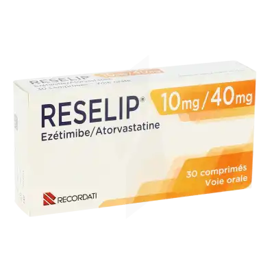 RESELIP 10 mg/40 mg, comprimé