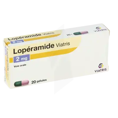 Loperamide Viatris 2 Mg, Gélule à CHAMPAGNOLE