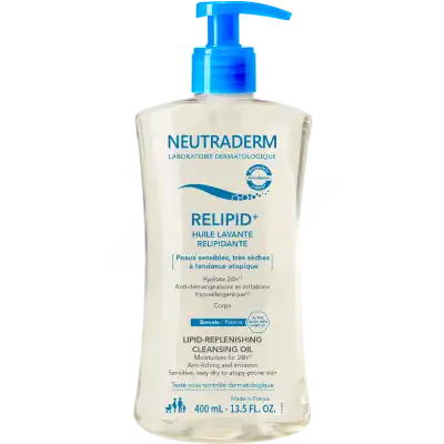 Neutraderm Relipid+ Huile lavante relipidante T/200ml