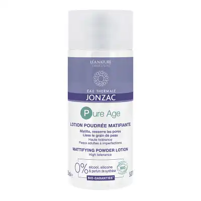 Jonzac Eau Thermale Pure Age Lotion Poudrée Matifiante Fl/150ml à Mérignac