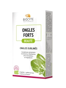 Biocyte Ongles Forts Gélules B/40