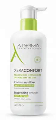 Aderma Xeraconfort Crème Nutritive Anti-dessèchement Fl Pompe/400ml + Gel Douche à YZEURE